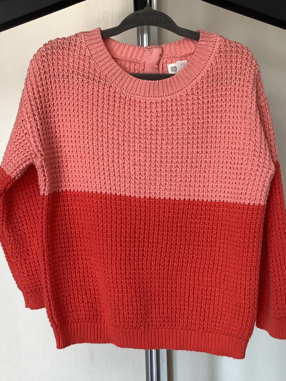 NWT Gymboree Baby Girls Colorful Striped Peach Knit Sweater Size 2T